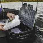 Railblaza Gear Hub with tackle boxes