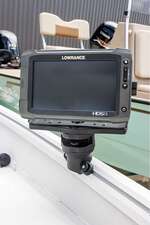 Railblaza HEXX Track Mount 45 with Fishfinder