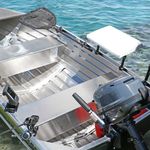 Railblaza Fillet Table II mounted on an gunwale