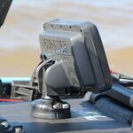 Railblaza Lowrance Hook 2 Adaptor with Lowrance Fishfinder and a StarPort base