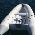 Railblaza RIBPorts in white mounted to an inflatable
