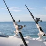 Railblaza RIBPort in white with rod holders