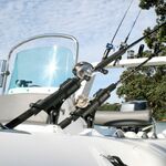 Railblaza RIBPort in white with rod holders