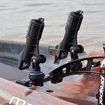 Railblaza Rod Holder II mounted on a fishing kayak