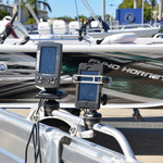 Railblaza rotating platform S with Humminbird PiranhaMax