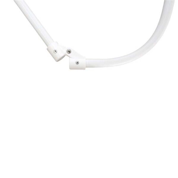 Bimini-top / zonnescherm ELEGANCE met 3 bogen / hoogte 115 cm - breedte 150 cm zwart