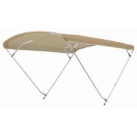 Bimini-top / zonnescherm CHIC met 4 bogen / hoogte 140 cm...