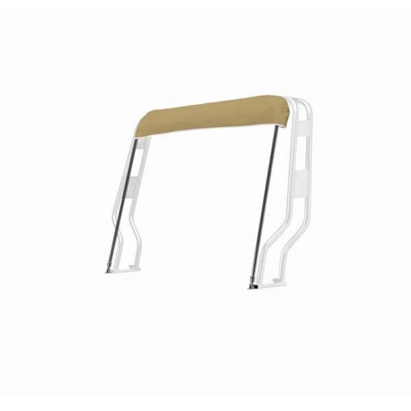 Bimini-top / zonnescherm JOLLY voor apparatuurdrager / rolbeugel "GOMMONE" breedte 145 cm - beige