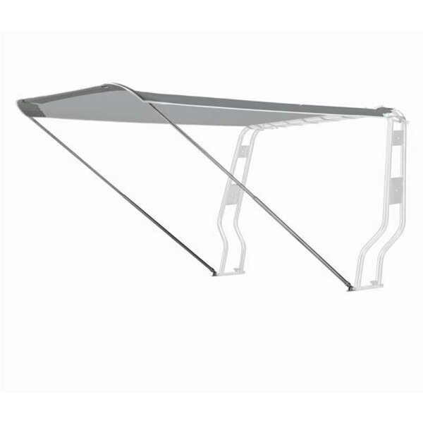 Bimini-Top JOLLY for roll bar GOMMONE / width 145 cm - silver