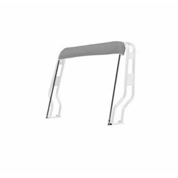 Bimini-Top JOLLY for roll bar GOMMONE / width 145 cm - silver