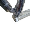 Bimini-Top JOLLY for roll bar GOMMONE / width 145 cm - silver