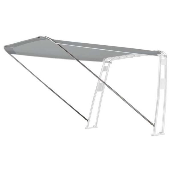 Bimini-top / zonnescherm UNIVERSAL voor apparatuurhouder / rolbeugel "BARCA" breedte 170 cm - zilver
