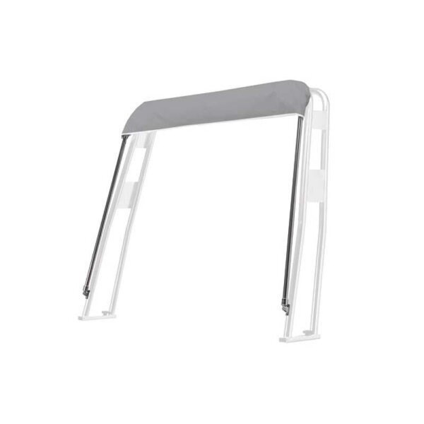 Bimini-top / zonnescherm UNIVERSAL voor apparatuurdrager / rolbeugel "BARCA" breedte 170 cm - grijs