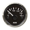KUS oil temperatur gauge - black