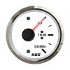 KUS Trim gauge (vertical) 0-190 Ohm - white