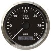 KUS Tachometer with hourmeter for inboards