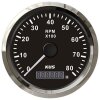KUS Tachometer with hourmeter for inboards