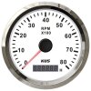 KUS Tachometer with hourmeter for inboards