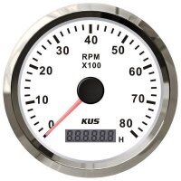 KUS toerenteller met urenteller voor binnenboordmotoren...