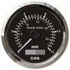 KUS GPS-snelheidsmeter met analoge weergave van snelheid en digitale koers