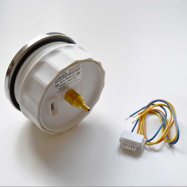 KUS analog speedometer 0-35 Mph / 60 km/h - black