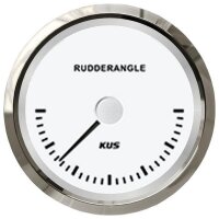 KUS rudder angle gauge (gro&szlig;) - white