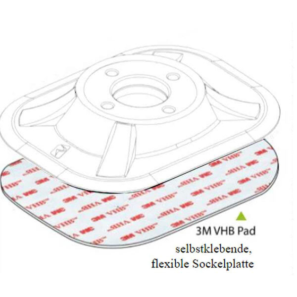 Railblaza 3M-VHB self-adhesive Pad for RIBPort