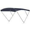 Bimini-top / zonnescherm ROYAL met 3 bogen Hoogte 115 cm - Breedte 200 cm - Captain Naxy (5057)