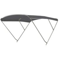 Bimini-top / zonnescherm ROYAL met 3 bogen Hoogte 140 cm...