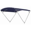Bimini-top / zonnescherm ROYAL met 4 bogen Hoogte 140 cm - Breedte 215 cm -  Marineblauw (5031)