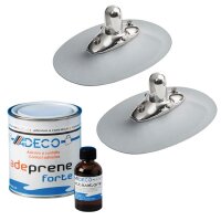 Premium bimini top EPDM mounting kit for inflatables -...