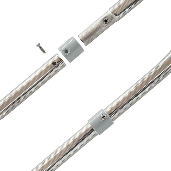 Bimini-Top LOOK UP with 3 arches / height 95 cm - width 215 cm - Dune (5026) / Beige (5378)