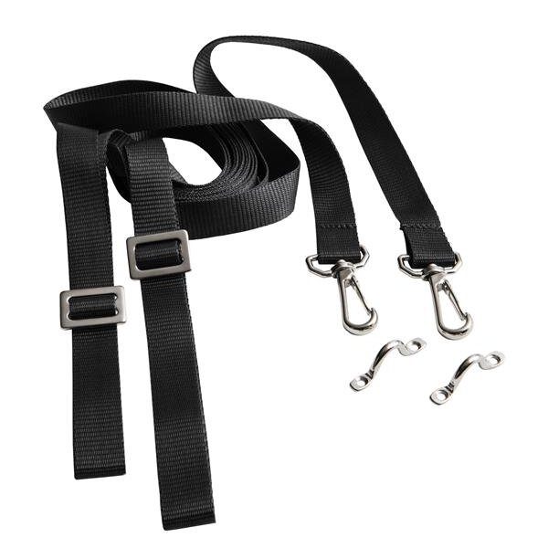 Cord straps set for Bimini-Tops - black