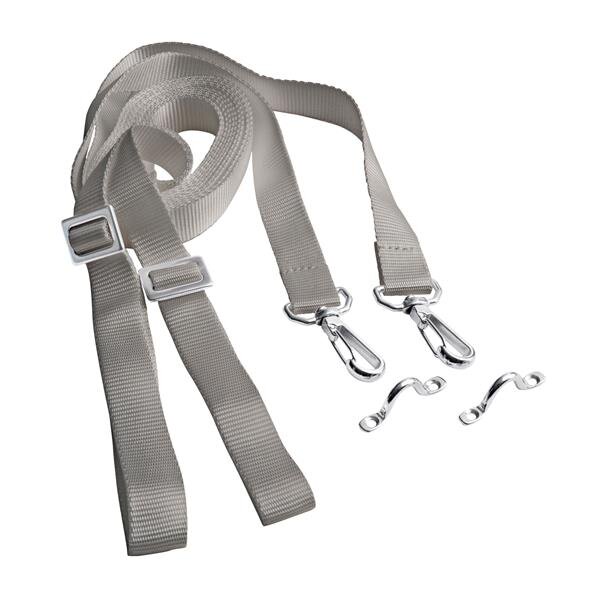 Cord straps set for Bimini-Tops - grey