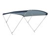 Bimini-top / zonnescherm SPORT PLUS met 3 bogen / hoogte 140 cm - breedte 170 cm blauw