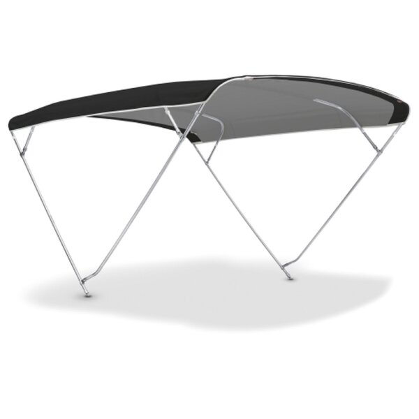 Bimini-Top SPORT PLUS with 4 arches / height 140 cm - width 200 cm black