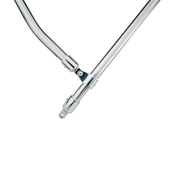 Bimini-Top SPORT PLUS with 4 arches / height 140 cm - width 200 cm black