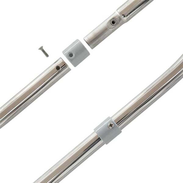 Bimini-Top SPORT PLUS with 4 arches / height 140 cm - width 200 cm black