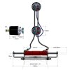 Hydrodrive TL2-30MRA-DS aansluitset voor tweede stuurstand / flybridge