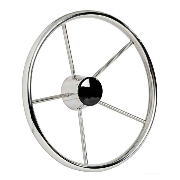 Stuurwiel met 5 spaken - roestvrij staal (Ø 420 mm)